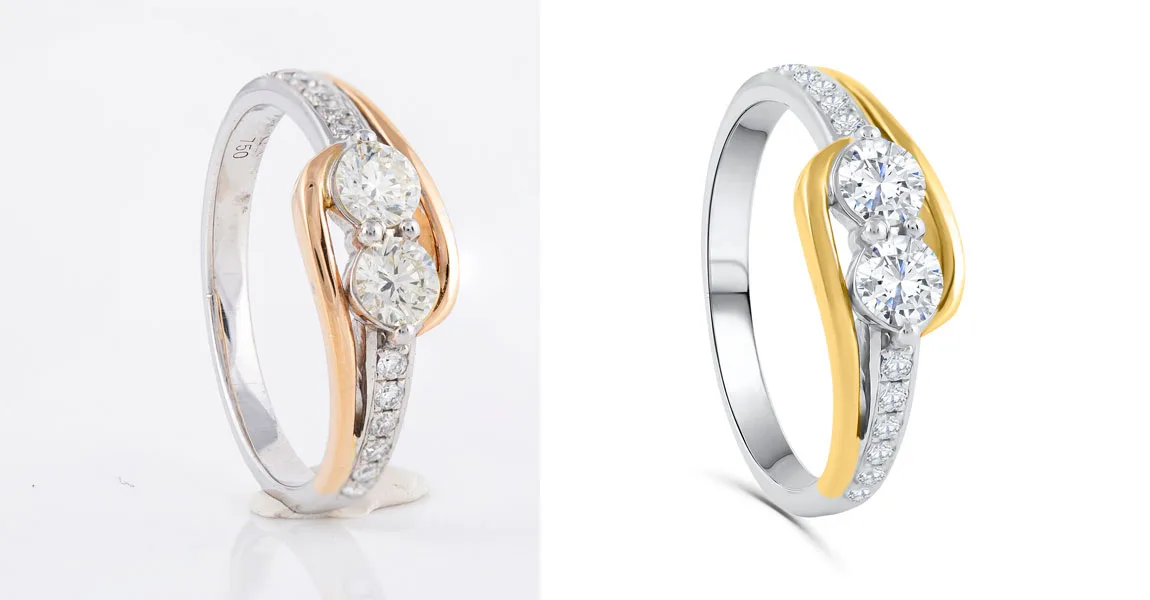 jewelry photography retouching service