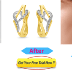 jewelry photo editing services with model